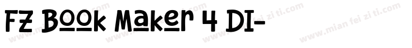 Fz Book Maker 4 DI字体转换